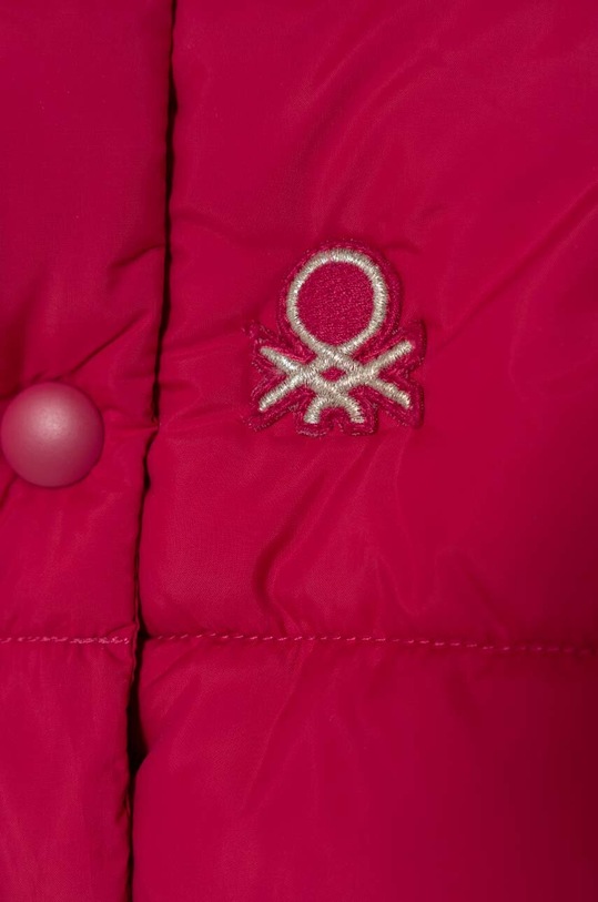 DÍVKA Dětská bunda United Colors of Benetton 2WU0GN01H.P.SEASONAL fialová