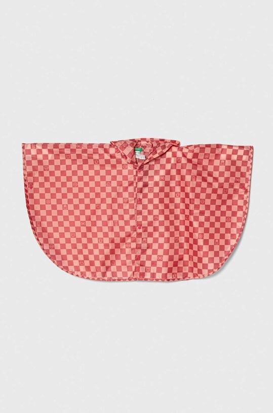 BIMBA United Colors of Benetton poncho antipioggia per bambini 6G8UG800A.P.SEASONAL rosa
