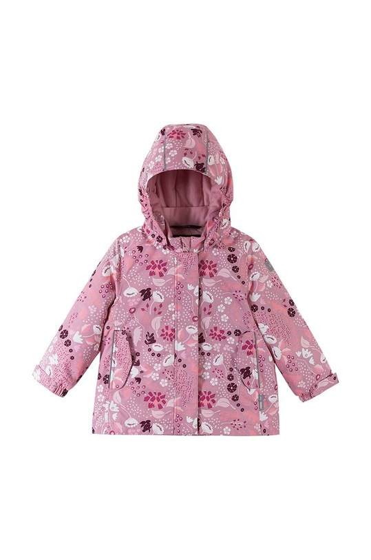Dziewczynka Reima kurtka zimowa dziecięca Kuhmoinen 5100121A.9BYX różowy