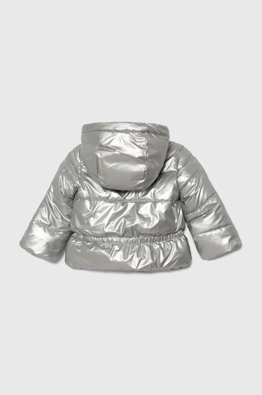 Detská bunda United Colors of Benetton 22Z0GN01Q.P.SEASONAL strieborná AW23