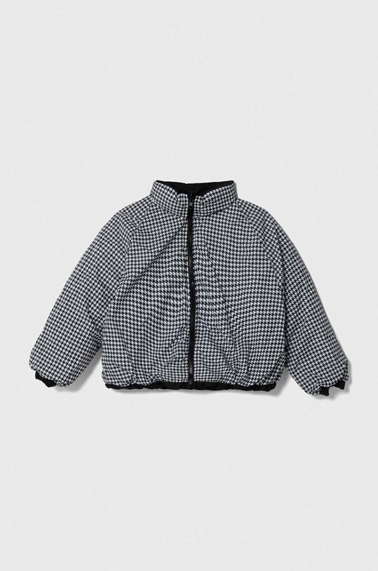 Дитяча двостороння куртка United Colors of Benetton 2TPXCN02S.G.SEASONAL чорний AW23