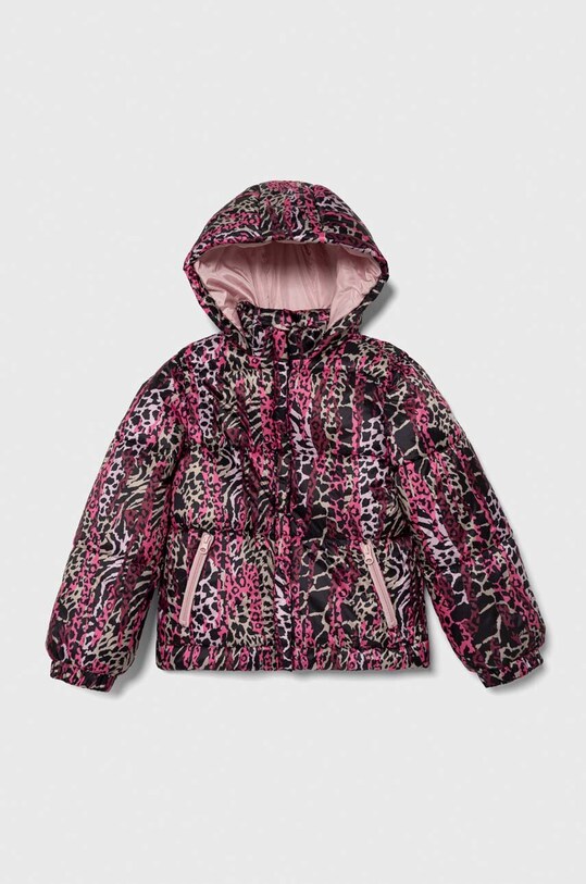 Guess kurtka dziecięca J3BL00.WCFM0.9BYX fioletowy AW23