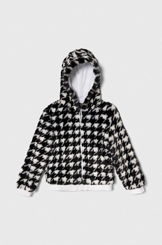 Παιδικό μπουφάν bomber Guess J3BL01.WFUM0.9BYX μαύρο AW23