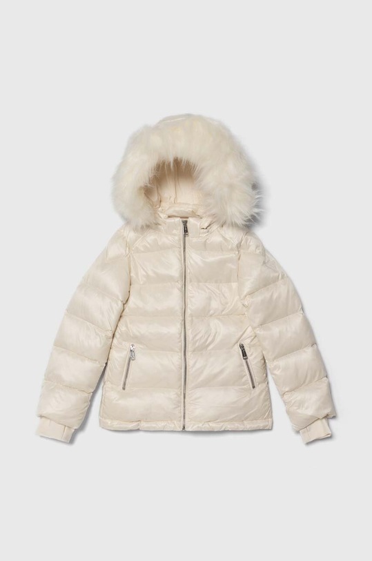 Παιδικό μπουφάν με πούπουλα Guess J3BL12.WB080.9BYX μπεζ AW23