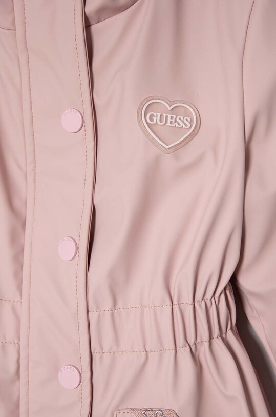Dievča Detská bunda Guess K3BL07.WF710.9BYX ružová