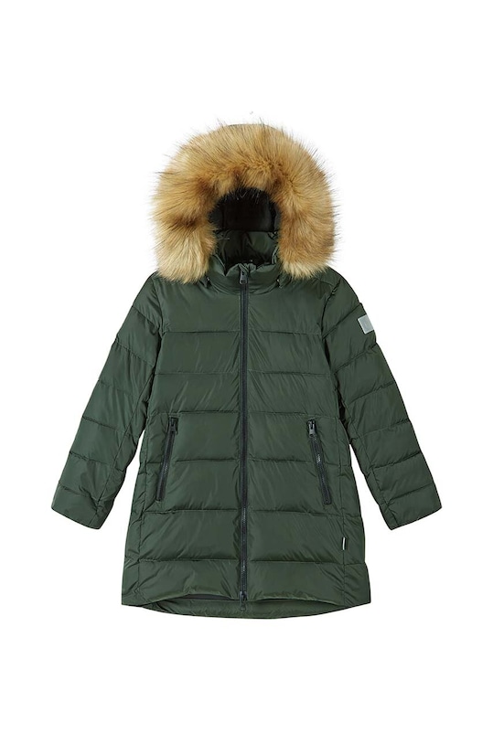 Dievča Detská zimná bunda Reima Lunta 5100108B.9BYX zelená
