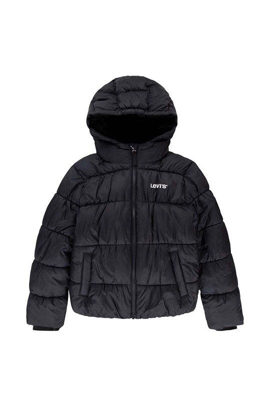 Дитяча куртка Levi's з утепленням чорний 4EH930