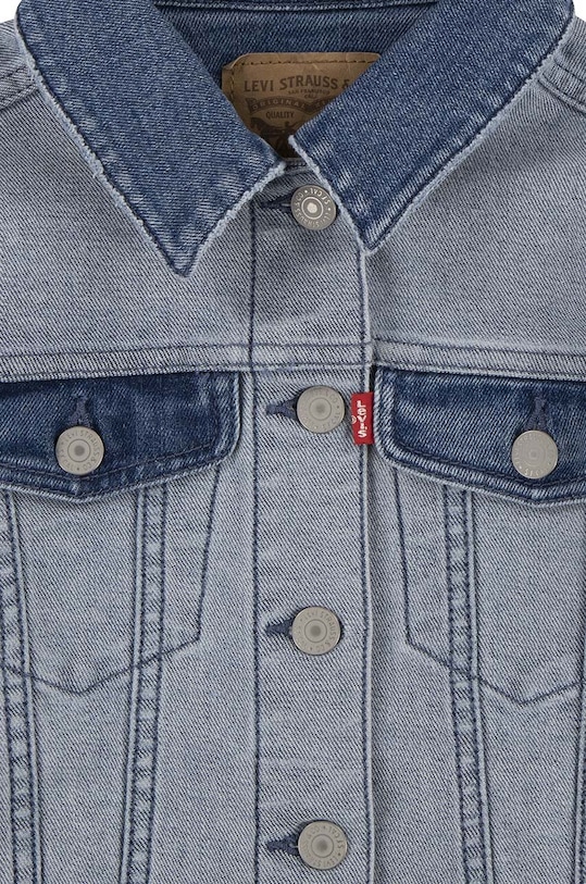 Levi's kurtka jeansowa dziecięca niebieski 4EJ267