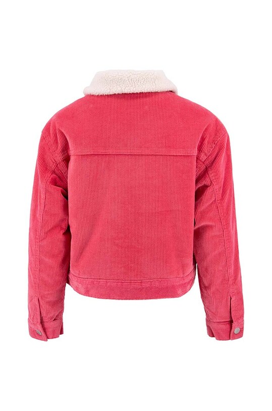 Дівчинка Дитяча джинсова куртка Levi's 4EJ310 рожевий