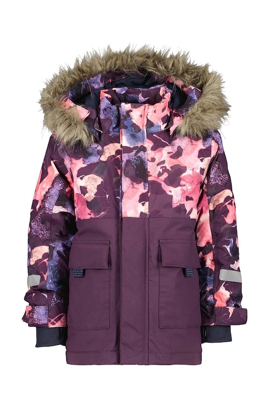 Didriksons kurtka zimowa dziecięca POLARBJÖRN PR PAR 504897 różowy AW23