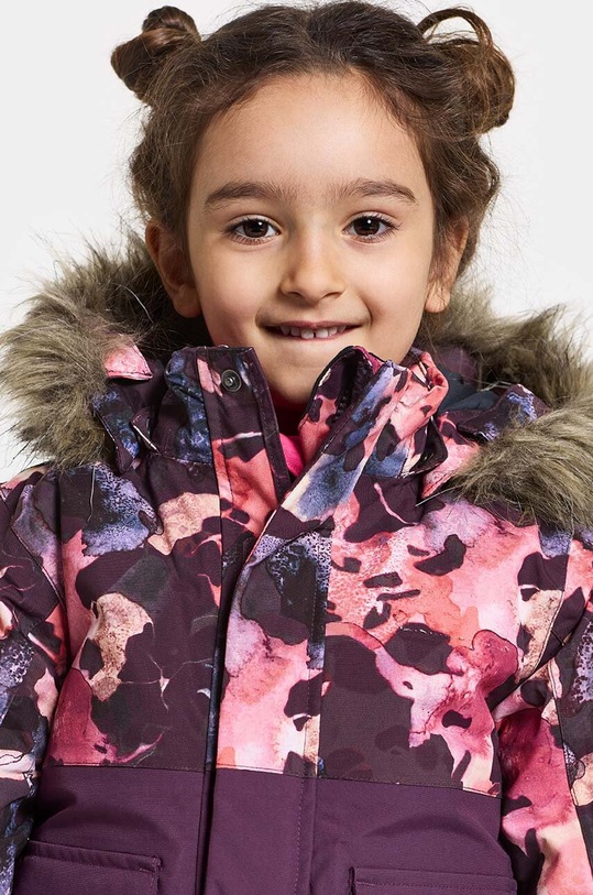 Didriksons kurtka zimowa dziecięca POLARBJÖRN PR PAR 504897 różowy
