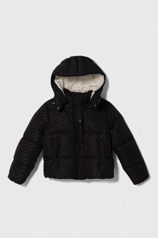Детская куртка Pinko Up с утеплением чёрный F3PIJGPF069