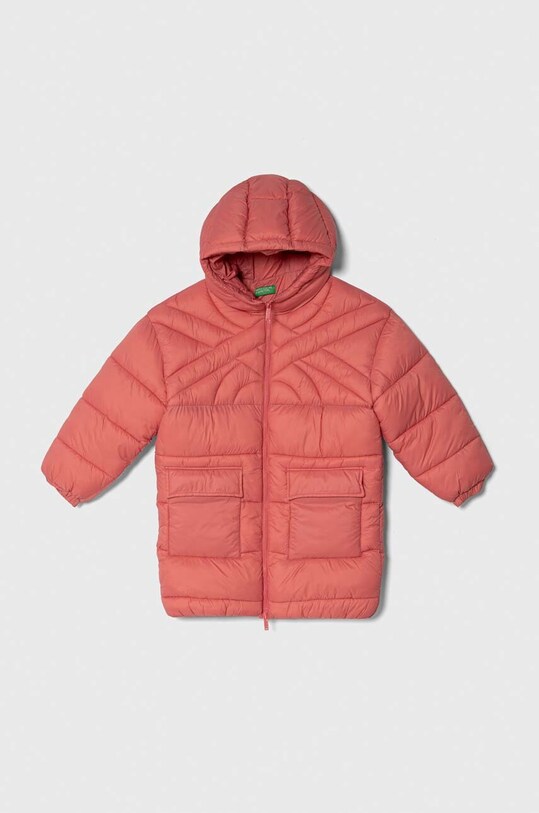Дитяча куртка United Colors of Benetton з утепленням фіолетовий 2VBSCN03H.G.G.SEASONAL