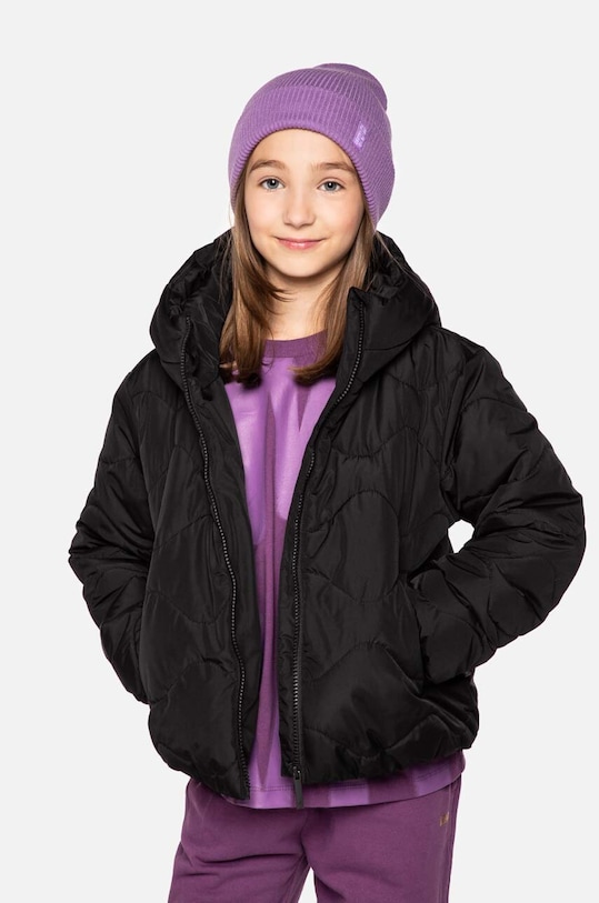 Lemon Explore geaca copii ZL3152701OJG OUTERWEAR JESIEŃ GIRL cu captuseala negru ZL3152701OJG