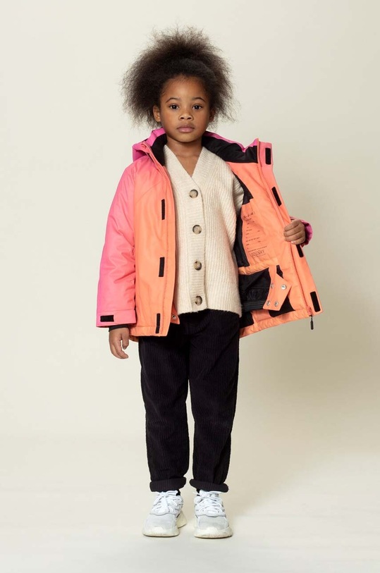 Gosoaky kurtka narciarska dziecięca FAMOUS DOG różowy 232.9.1.727.G