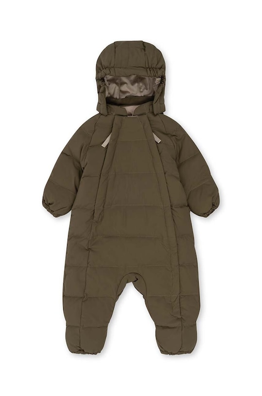 Konges Sløjd kombinezon zimowy dziecięcy pozostałe brązowy KS5404