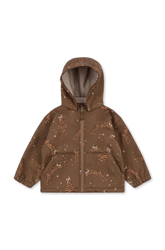 Konges Sløjd komplet przeciwdeszczowy dziecięcy brązowy KS5429