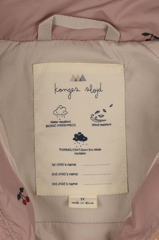 Konges Sløjd kurtka dziecięca KS5452 różowy