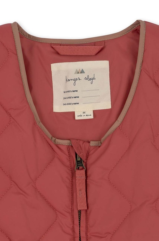 Konges Sløjd gyerek téli kezeslábas piros KS5467