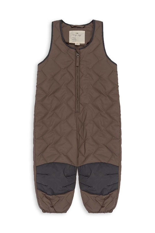 Konges Sløjd salopete de iarna pentru copii KS5467 maro AW23