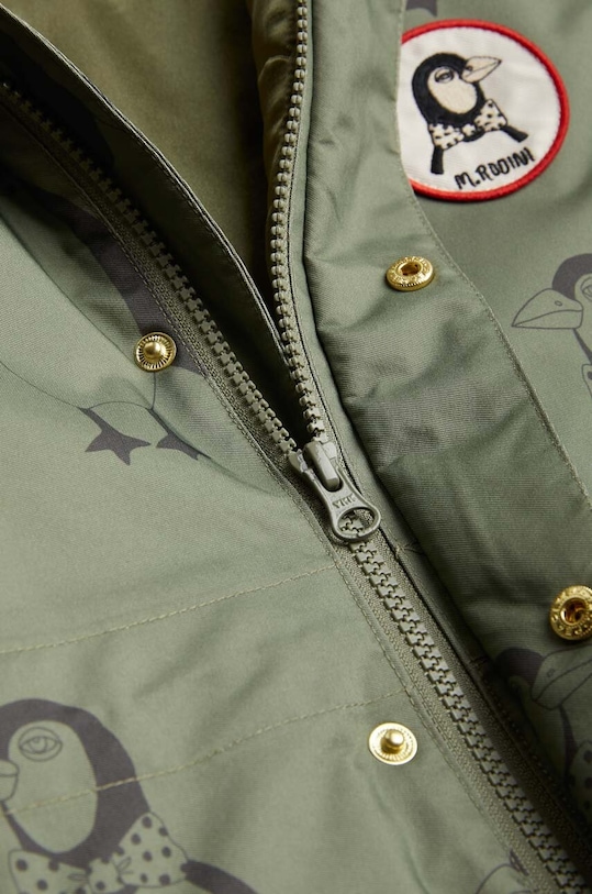 Mini Rodini kombinezon zimowy dziecięcy zielony 1100008575