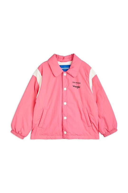 Хлопчик Дитяча куртка Mini Rodini Mini Rodini x Wrangler 2381010228 рожевий