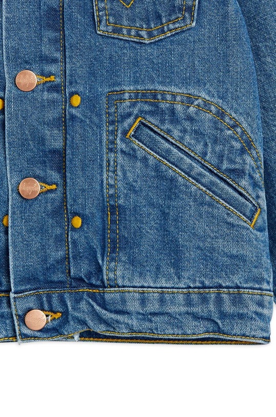 Detská rifľová bunda Mini Rodini Mini Rodini x Wrangler 2381010460