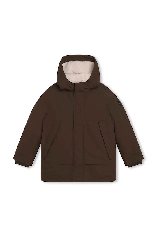 BOSS parka dziecięca J26514.114.150 zielony AW23