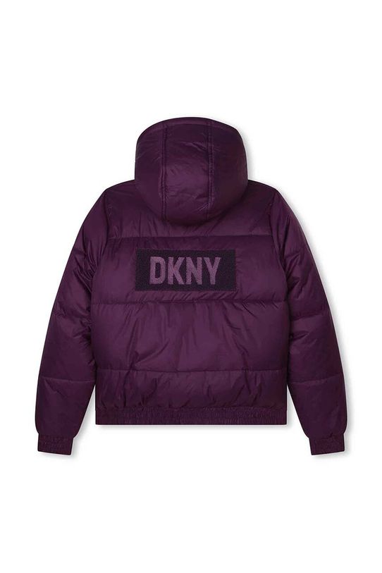 Dkny kurtka dwustronna dziecięca D56000.114.150 fioletowy AW23