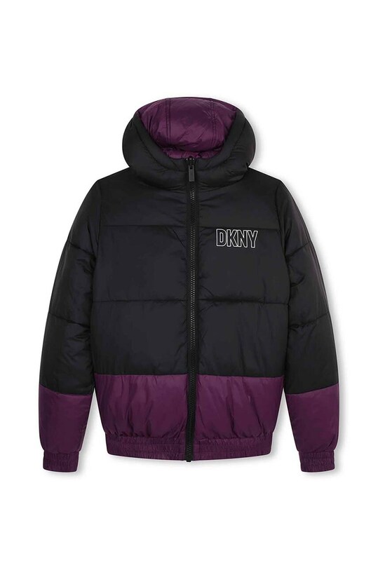 Мальчик Детская двусторонняя куртка Dkny D56000.114.150 фиолетовой