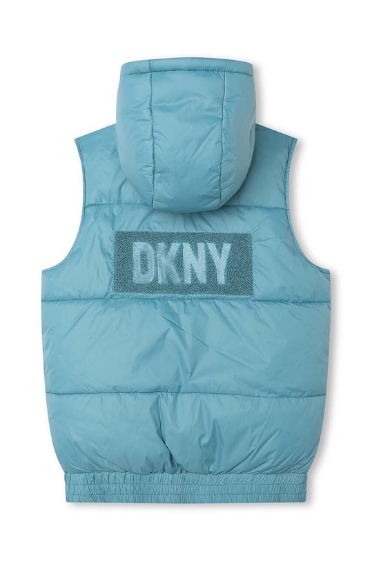 Παιδικό αναστρέψιμο γιλέκο DKNY D56001.114.150 τιρκουάζ AW23