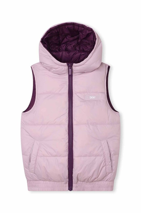 CHLAPEC Dětská oboustranná vesta Dkny D56001.162.174 fialová