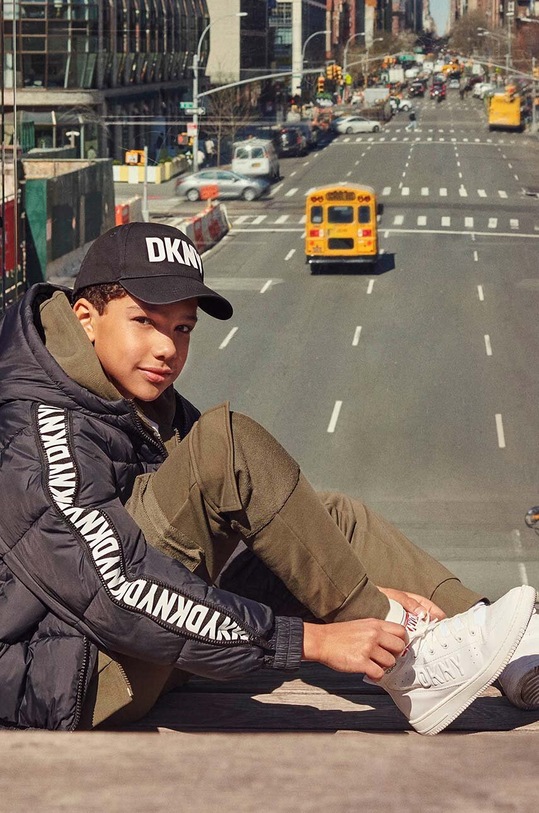 Dkny kurtka dziecięca pozostałe czarny D56002.162.174