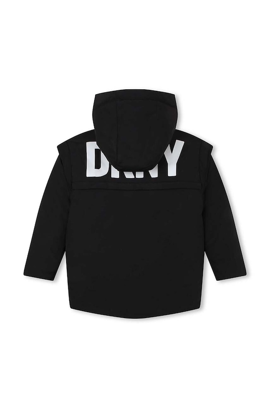 Obojstranná bunda Dkny čierna D56004.114.150