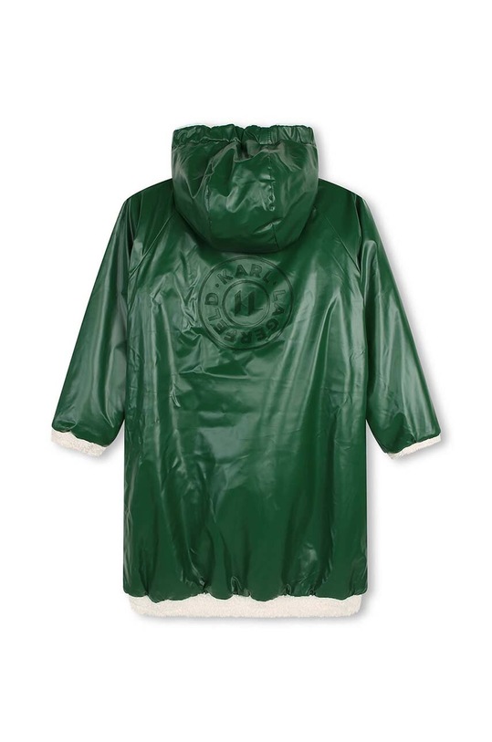 Băieți Karl Lagerfeld geaca reversibila pentru copii Z16162.114.150 verde
