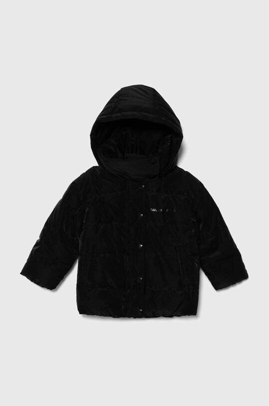 Детская куртка Karl Lagerfeld с утеплением чёрный Z16164.102.108