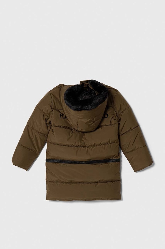 Дитяча куртка Karl Lagerfeld Z16167.162.174 зелений AW23