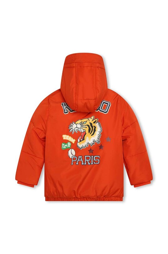 Παιδικό μπουφάν Kenzo Kids K26101.114.150 πορτοκαλί AW23