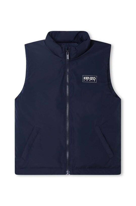 Детский пуховой безрукавник Kenzo Kids с подкладкой голубой K56022