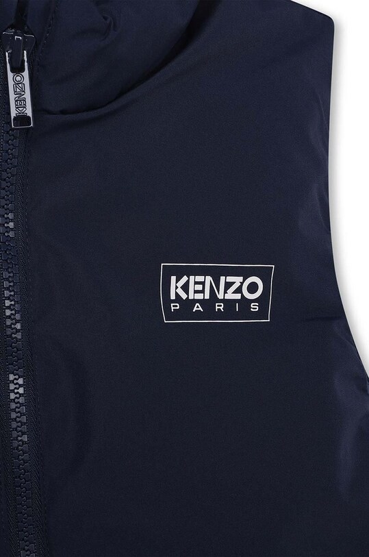 Мальчик Детский пуховой безрукавник Kenzo Kids K56022 голубой