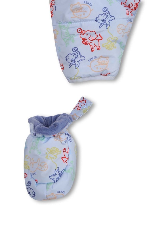 Kenzo Kids kombinezon zimowy dziecięcy niebieski K96008