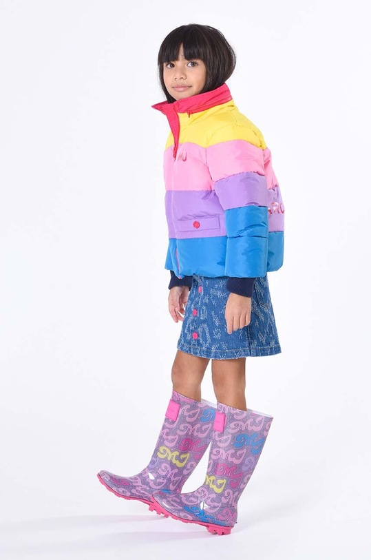 Dětská bunda Marc Jacobs s podšívkou růžová W16159.156