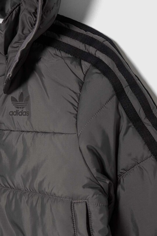 Дитяча куртка adidas Originals сірий IJ7562