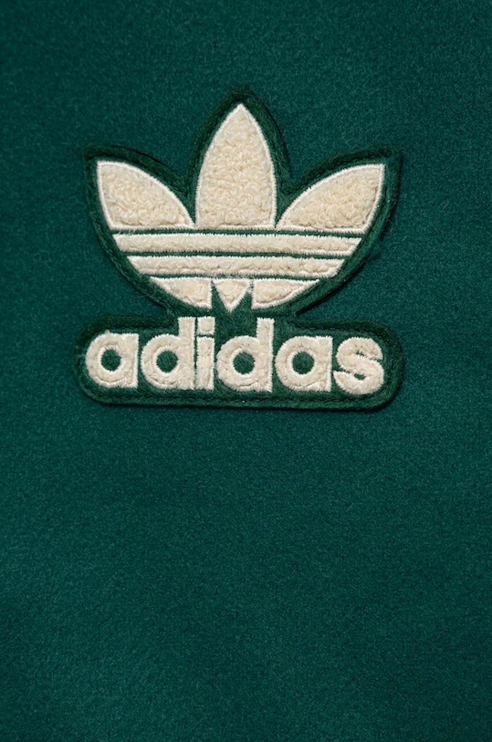 Detská bunda bomber adidas Originals zelená IJ9776