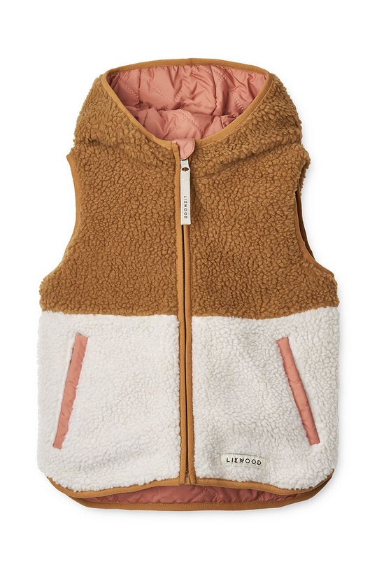 Παιδικό αναστρέψιμο γιλέκο Liewood LW17127 ροζ AW24