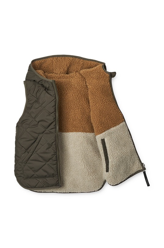 Dětská oboustranná vesta Liewood zelená LW17127