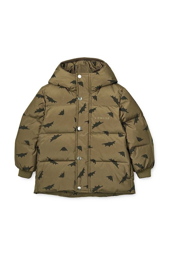 Дитяча куртка Liewood з утепленням зелений LW14315