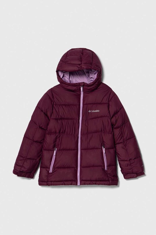 Детская куртка Columbia U Pike Lake II Hdd Jacke с подкладкой бордо 2050351