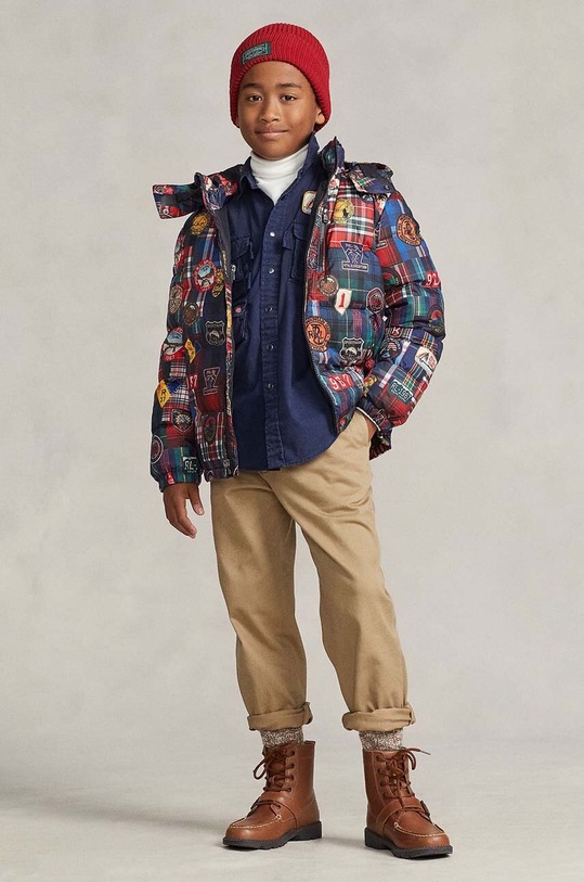 Παιδικό μπουφάν Polo Ralph Lauren 323915874001 πολύχρωμο