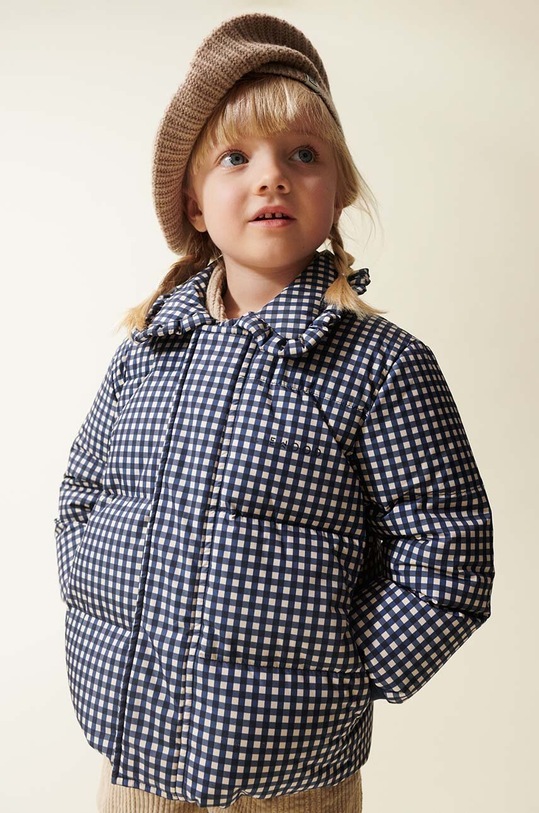 Детско пухено яке Liewood лека изолация тъмносин LW18002